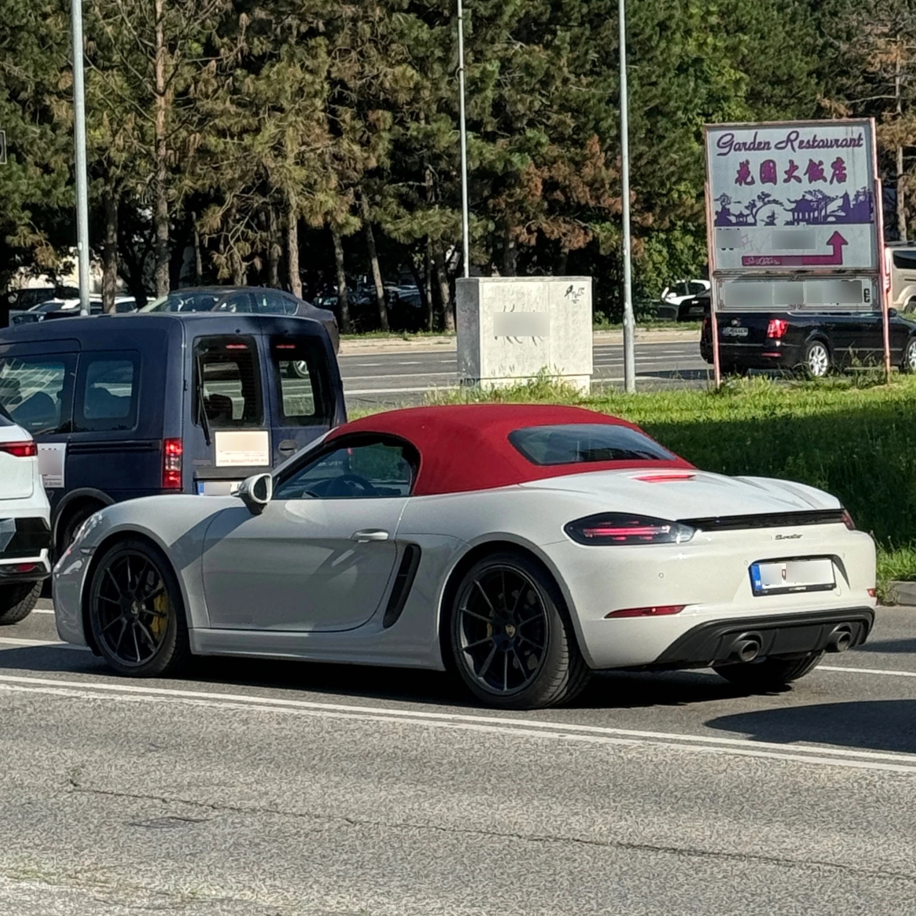 Porsche 981 Boxter spotted in Bratislava, Slovakia