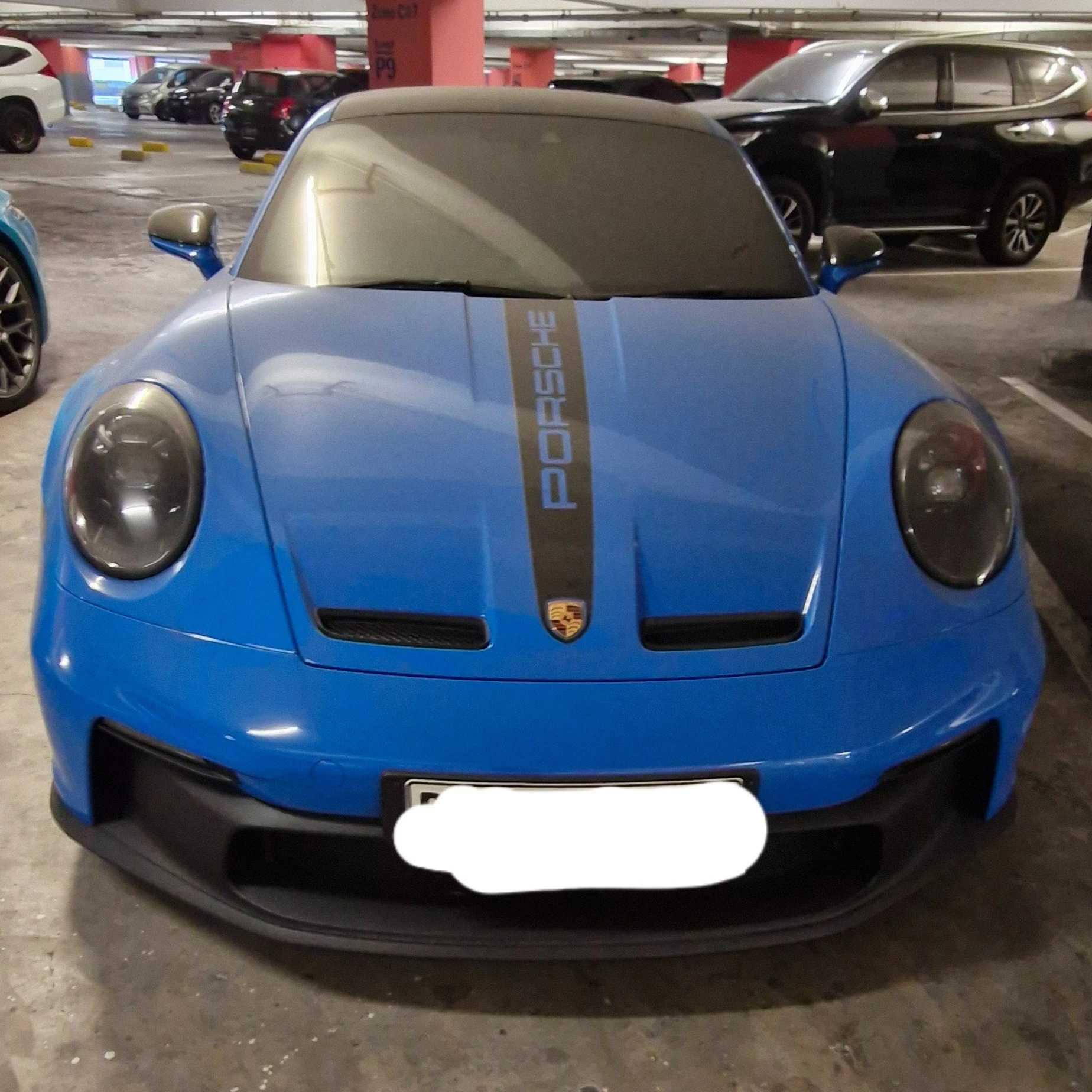 Porsche 992 GT3 spotted in Surabaya, Indonesia