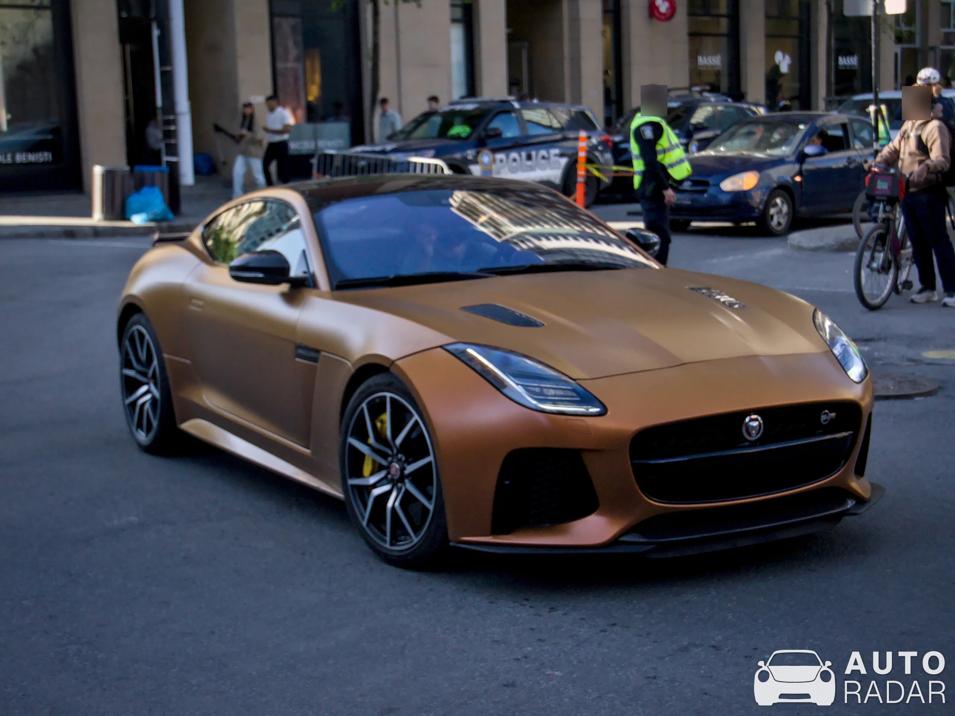 Jaguar F-Type SVR Coupé spotted in Montréal
