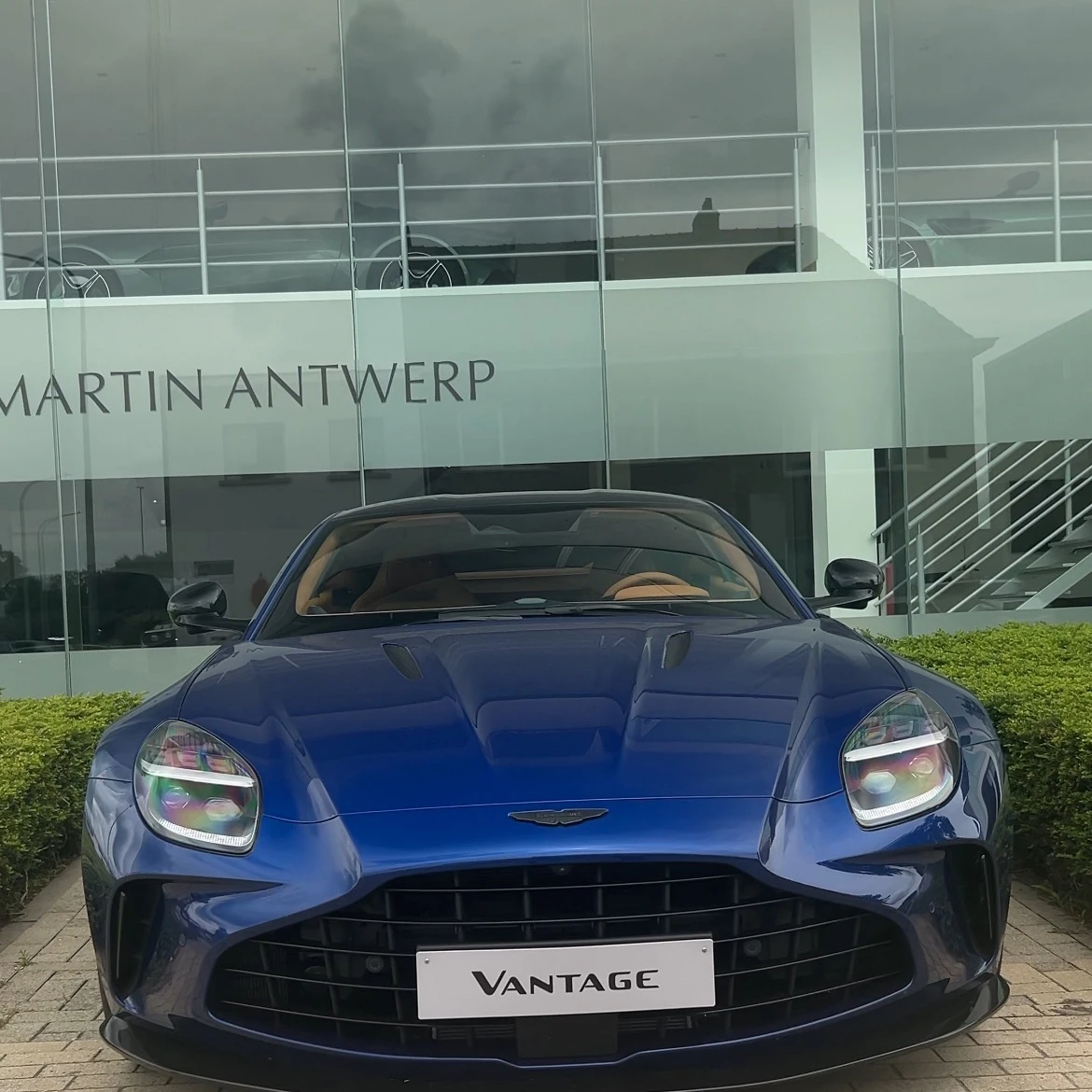 Aston Martin V12 Vantage spotted in Wommelgem, Belgium