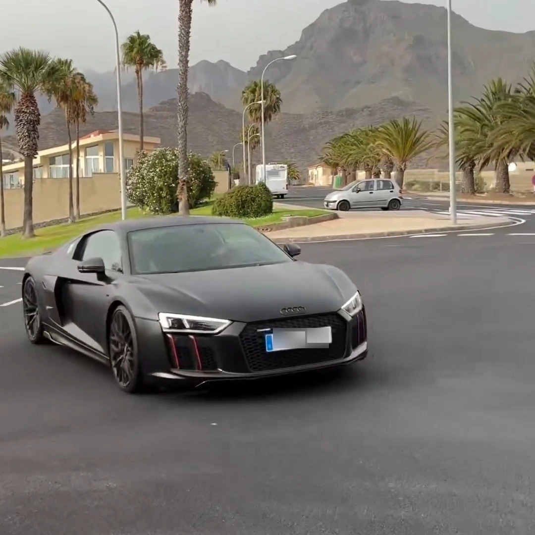 Audi R8 V10 spotted in Costa Adeje, Spain