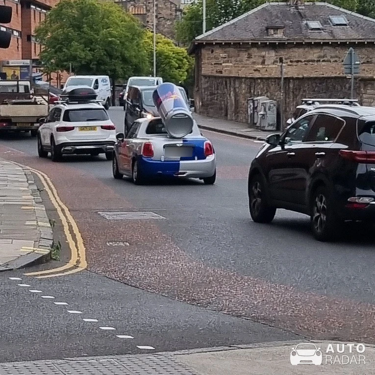 Mini F66 Cooper spotted in Edinburgh, United Kingdom