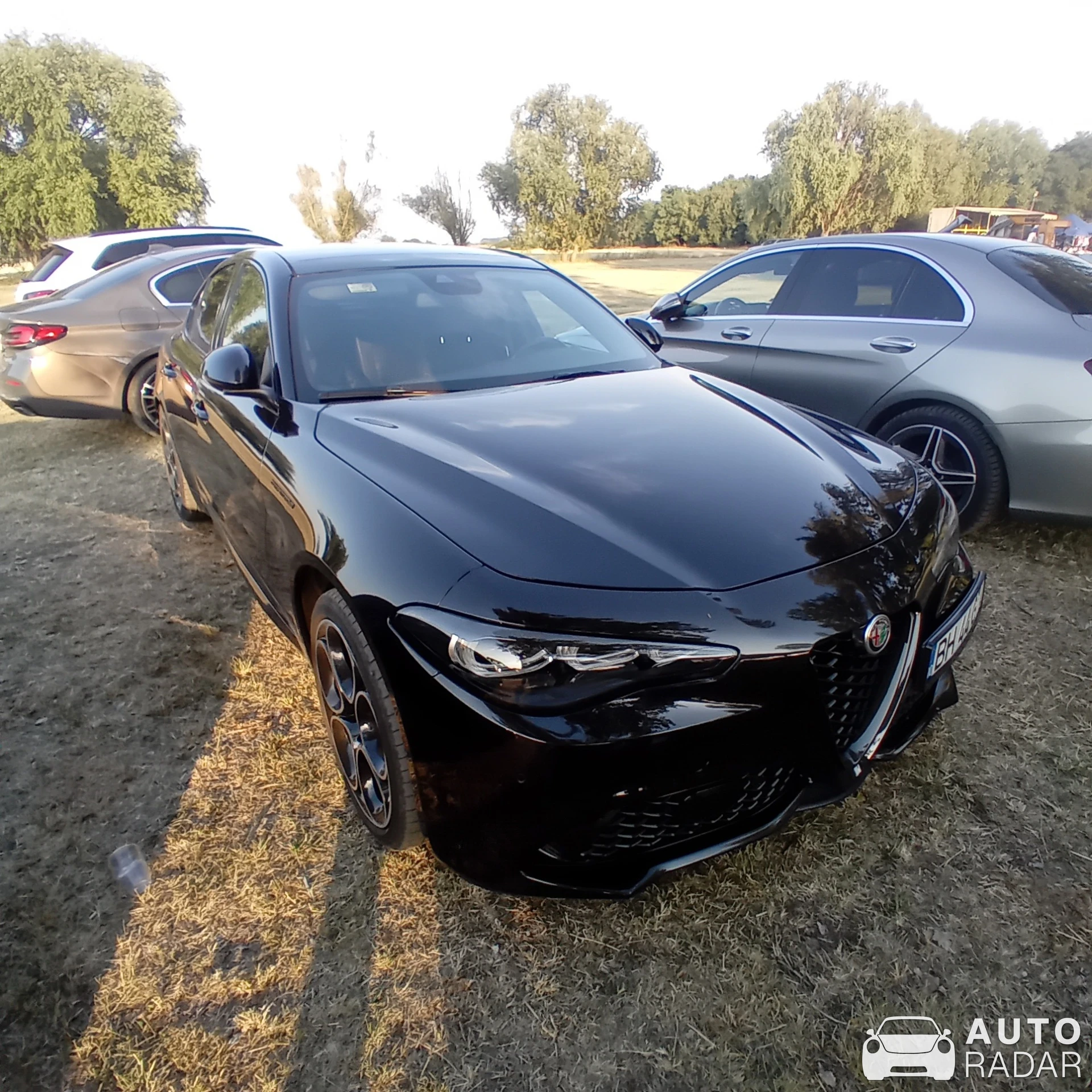 Alfa Romeo Giulia Q4 spotted in Tămășeu