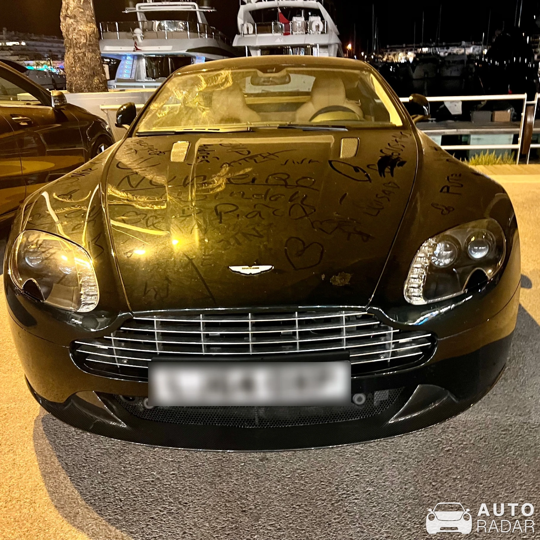Aston Martin V8 Vantage S spotted in Quarteira, Portugal