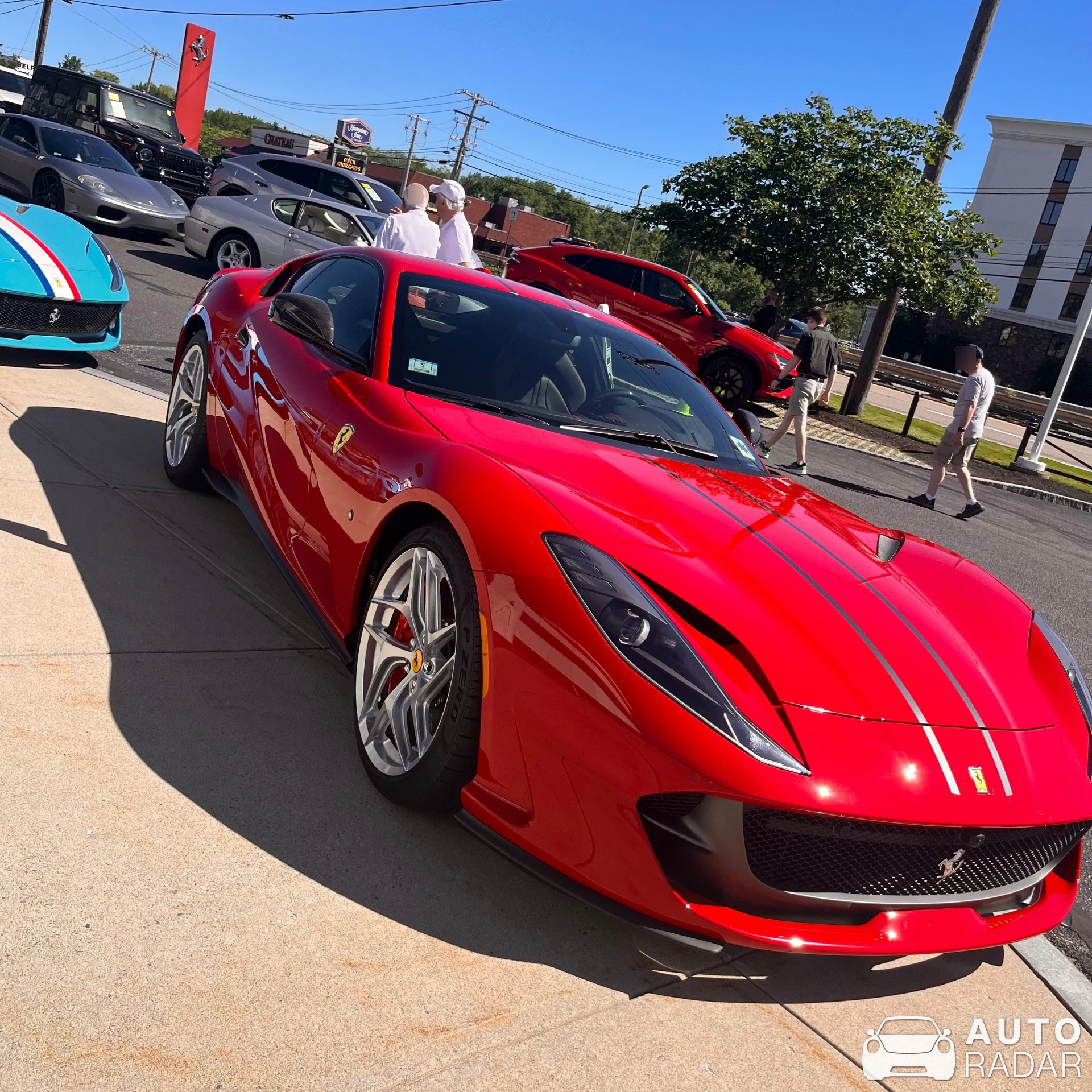 Ferrari 812 Superfast spotted in Sharon
