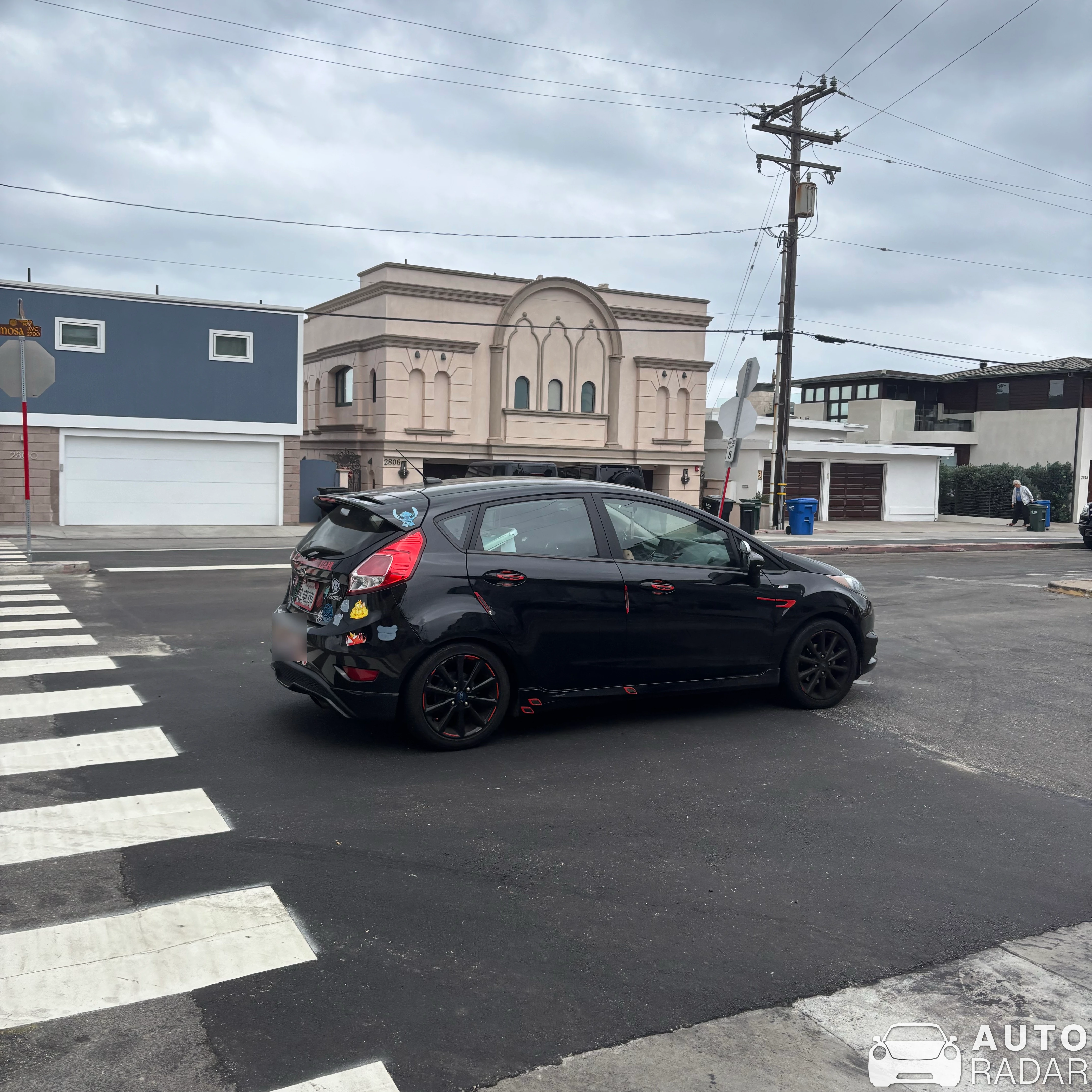 Ford Fiesta spotted in Hermosa Beach