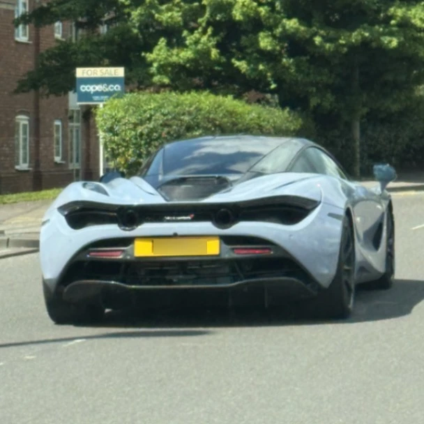 McLaren 720S spotted in Burton upon Trent, United Kingdom