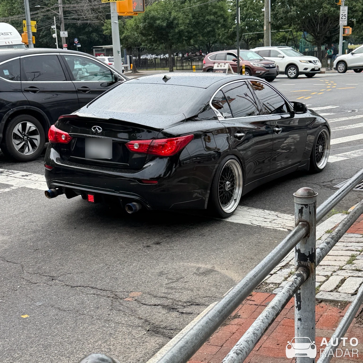 Infiniti Q30 spotted in New York