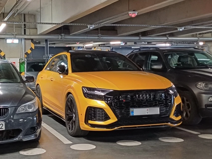 Audi RS Q8 spotted in Kaunas, Lithuania