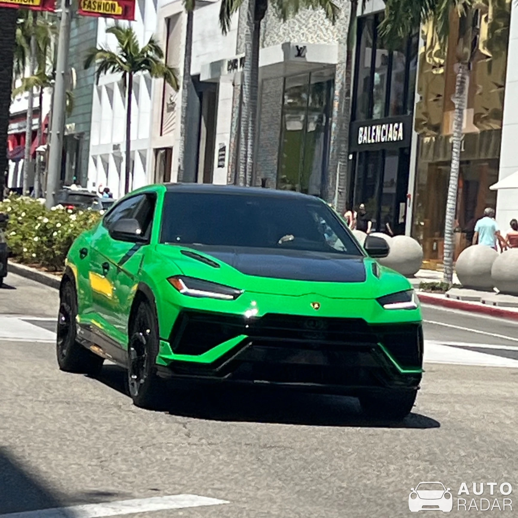Lamborghini Urus Performante spotted in Beverly Hills, United States