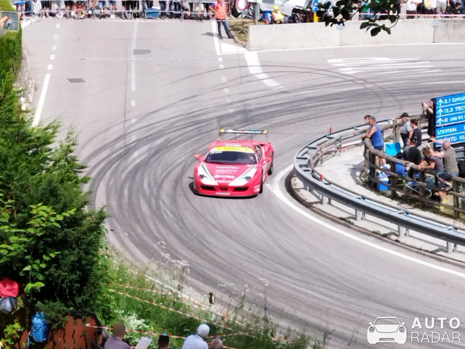 Ferrari 458 Challenge spotted in Trento