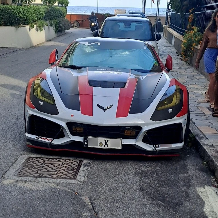 Chevrolet Corvette C7 Z06 spotted in Alassio, Italia