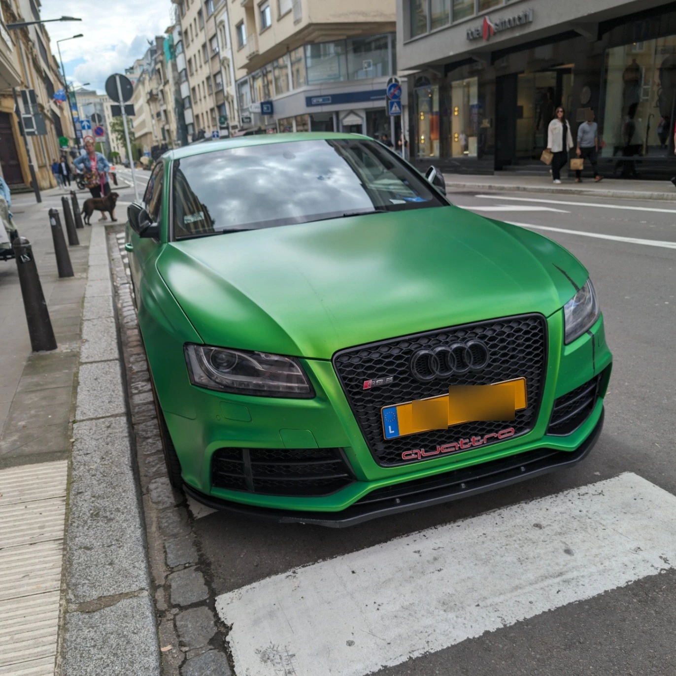 Audi RS5 B8 2012 spotted in Luxemburg, Luxemburg