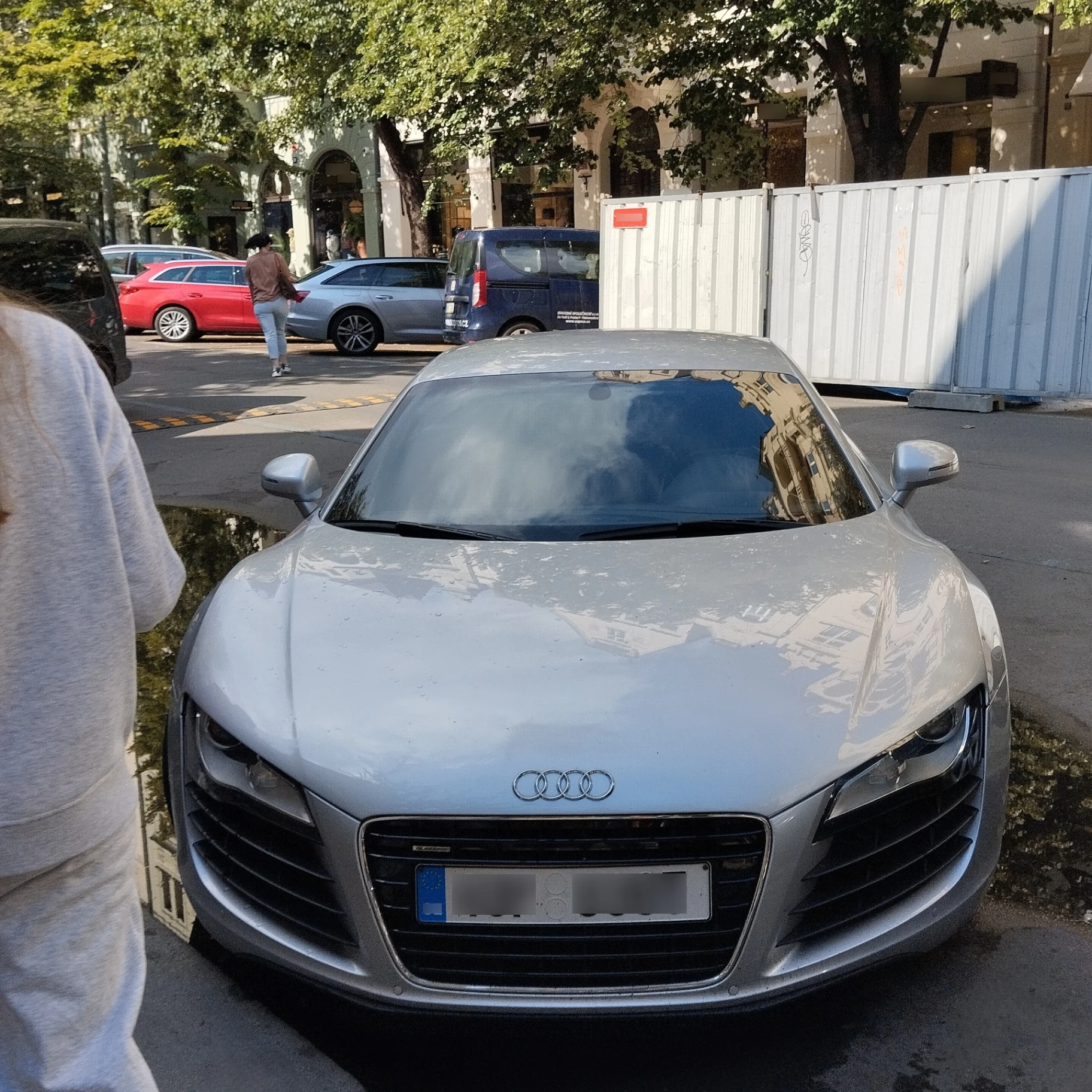 Audi R8 spotted in Prague, Czechia