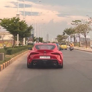 Toyota GR Supra A90 spotted in Phnom Penh, Cambodia