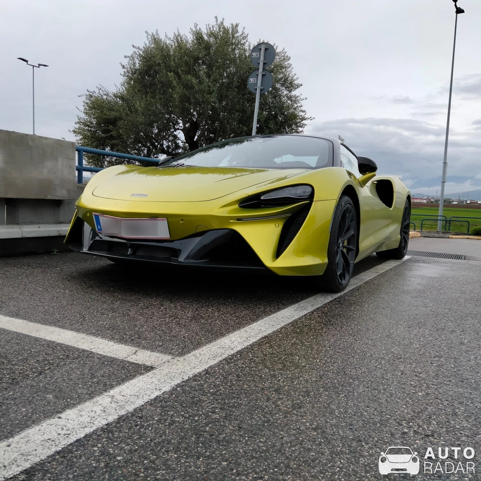 McLaren Artura spotted in Festara, Italy
