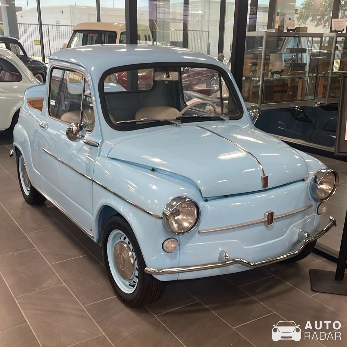 Fiat 600 spotted in Fort Worth