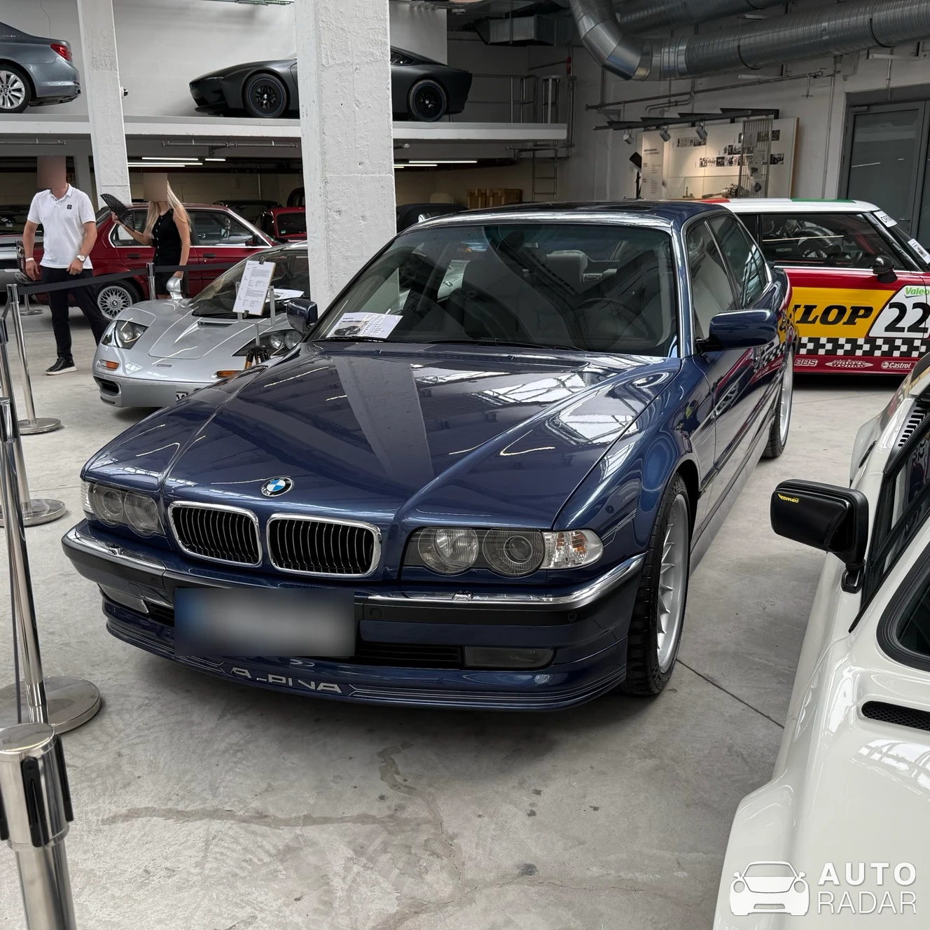 Alpina B12 6.0 E38 spotted in München, Deutschland
