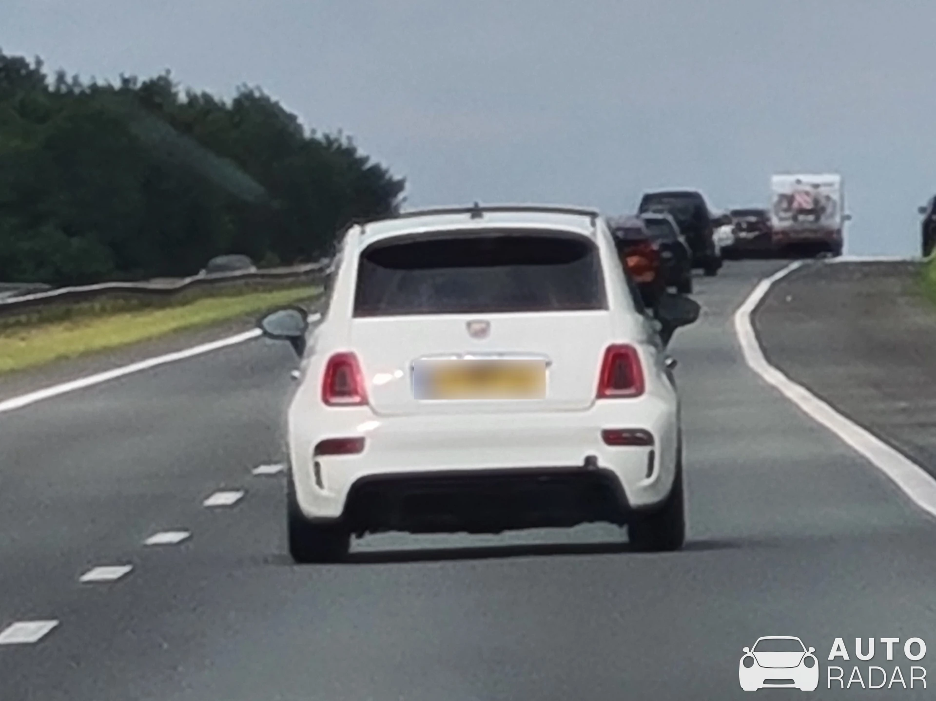 Abarth 500 spotted in Nagele