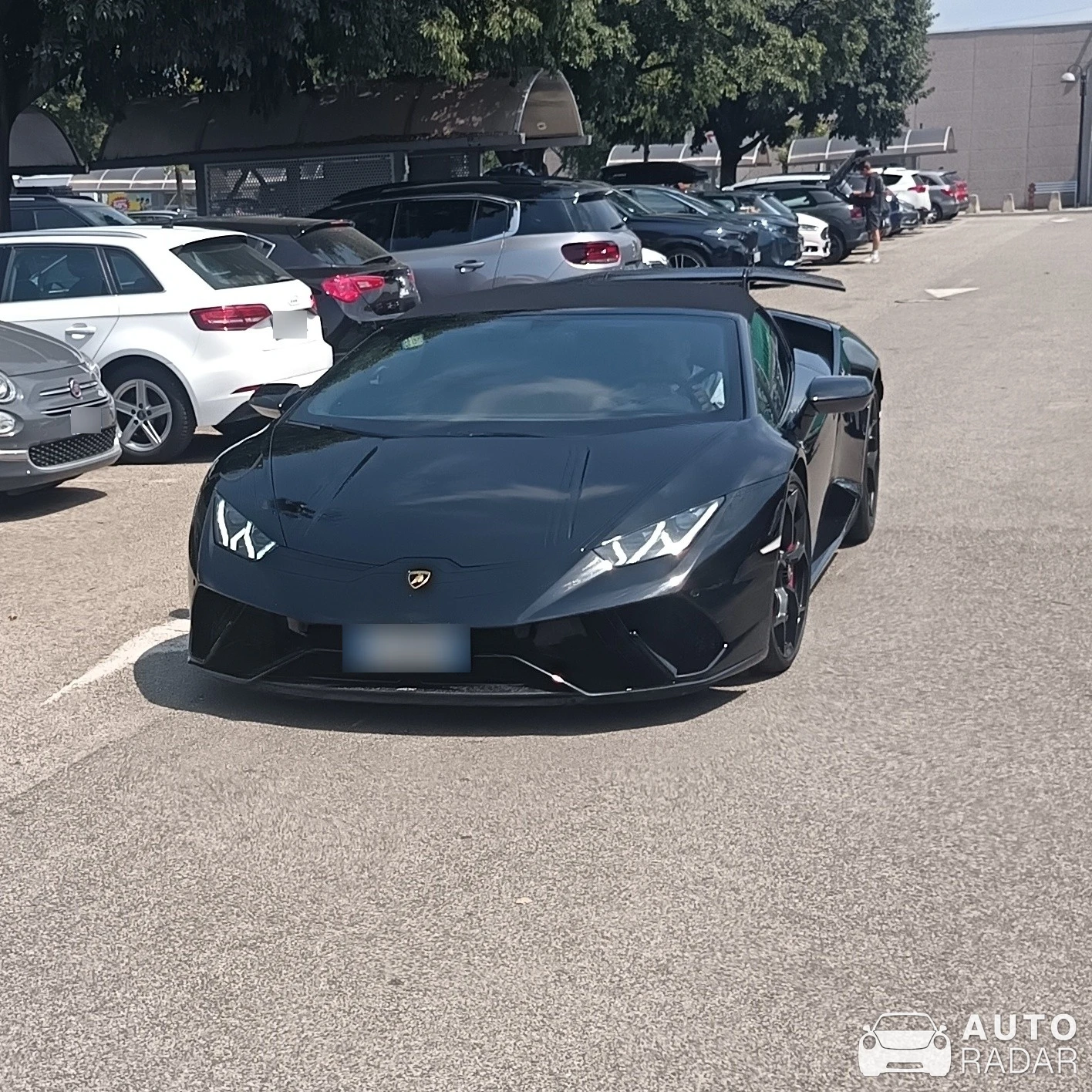 Lamborghini Huracán LP640-4 Performante Spyder spotted in Affi