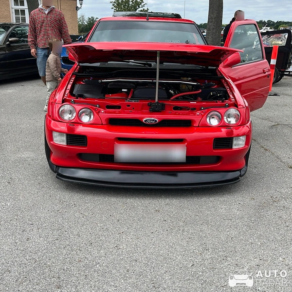 Ford Escort RS Cosworth spotted in Dragør