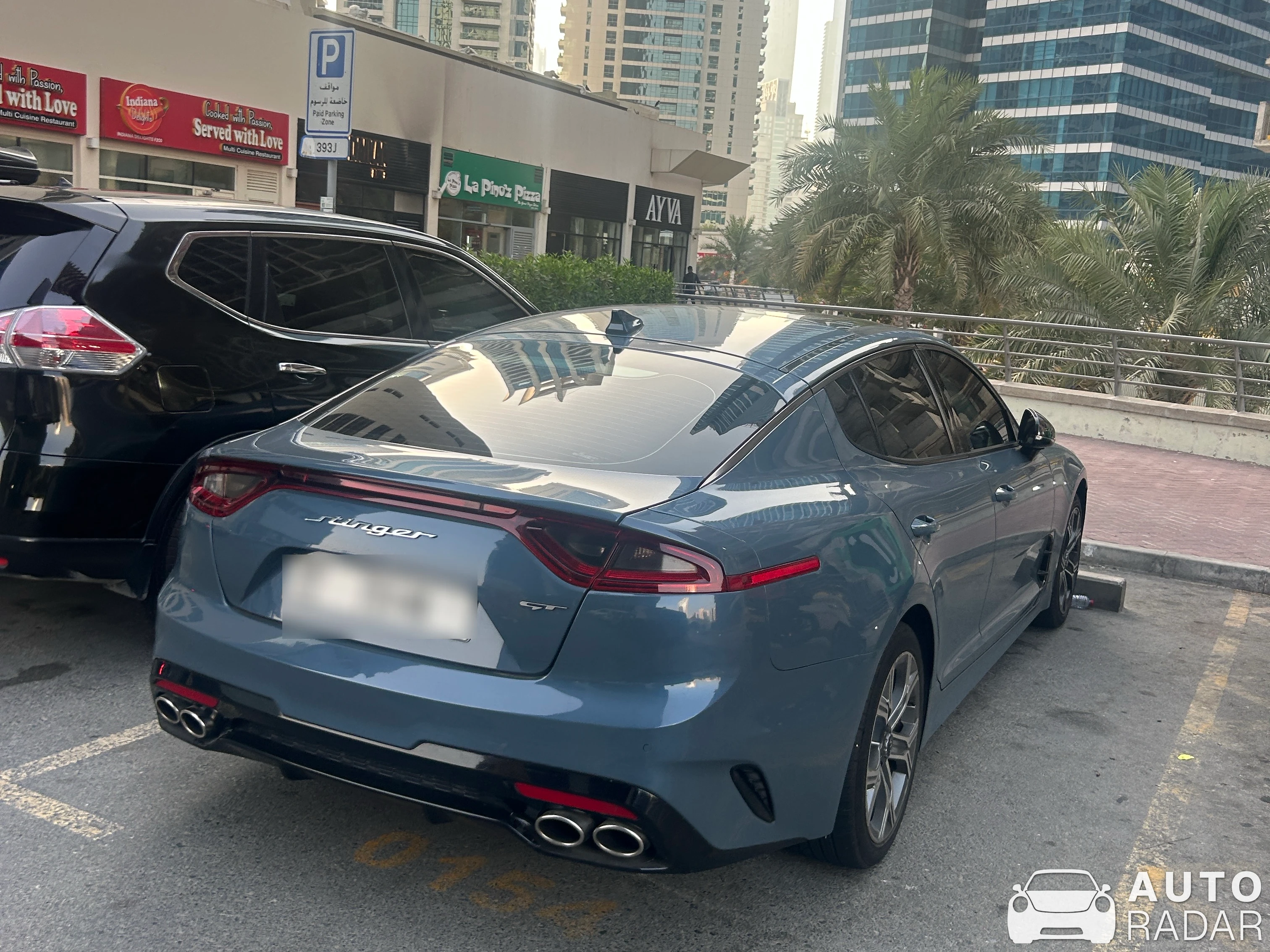 Kia Stinger GT 2020 spotted in Dubai