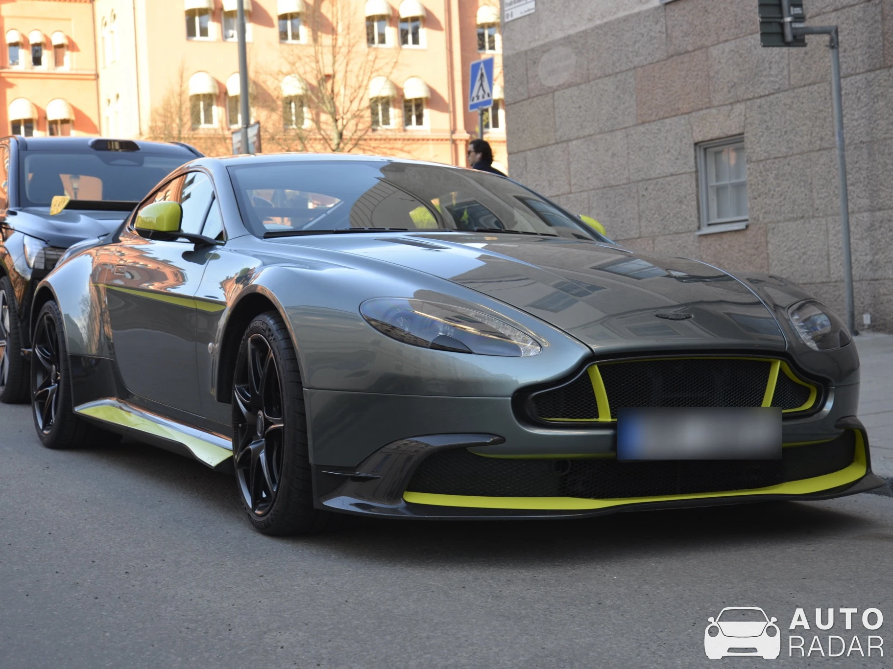 Aston Martin Vantage spotted in Stockholm