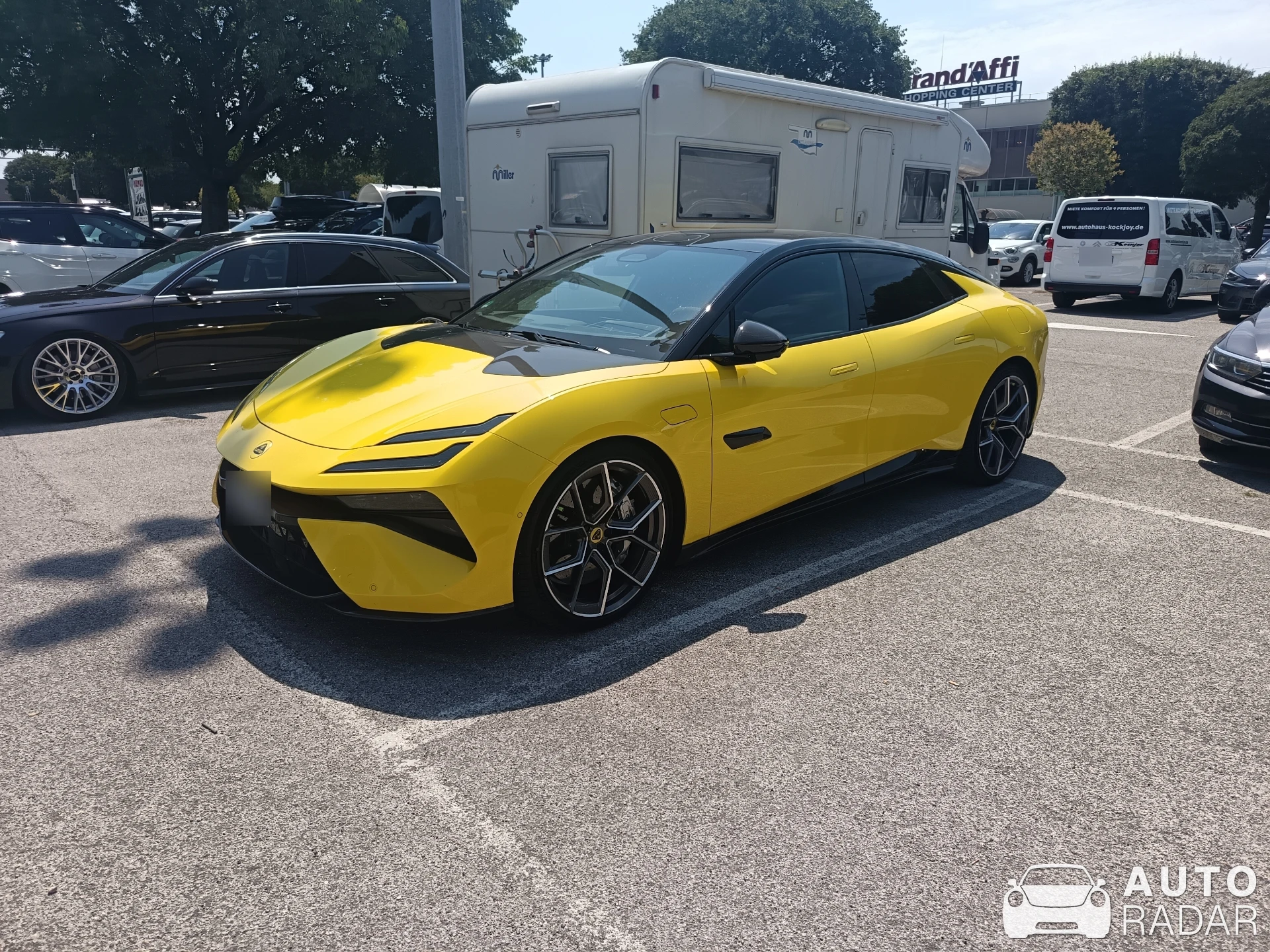 Lotus Eletre spotted in Affi