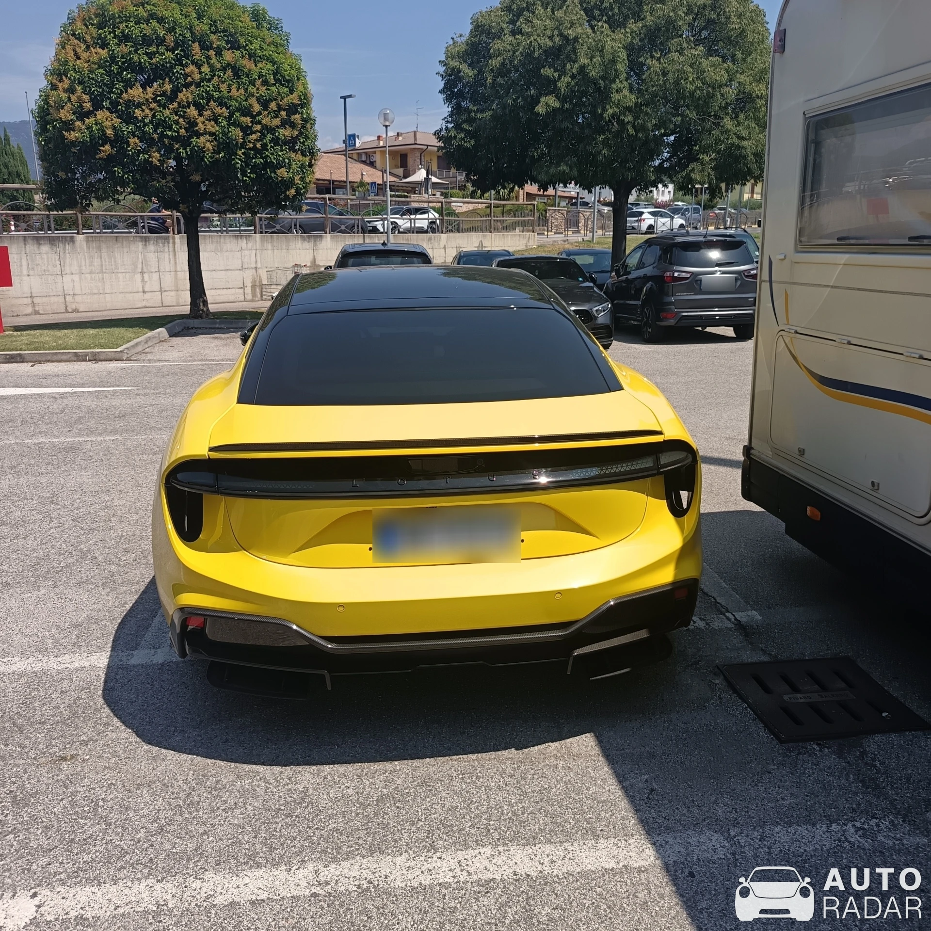 Lotus Eletre spotted in Affi