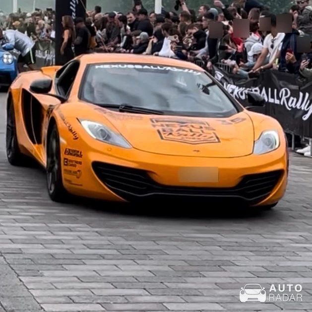 McLaren 12C spotted in Stockholm