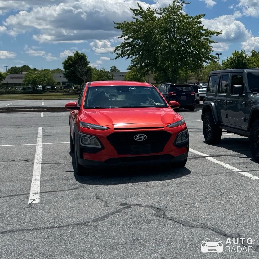 Hyundai Kona spotted in Newtown