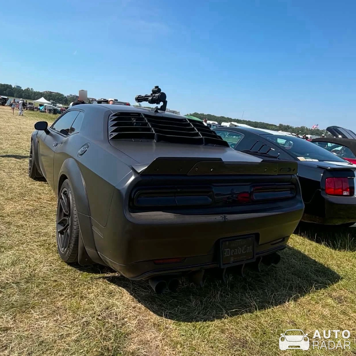 Dodge Challenger SRT Hellcat Widebody spotted in Tychy