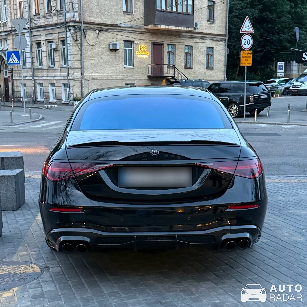Mercedes-AMG Brabus S-Klasse W223 spotted in Kyiv