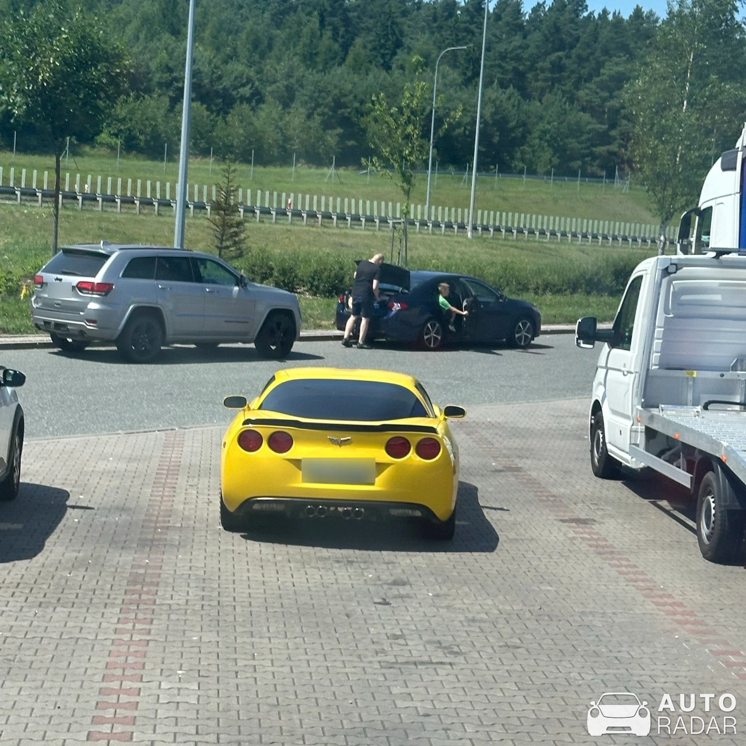 Chevrolet Corvette C6 Grand Sport spotted in Szpęgawa