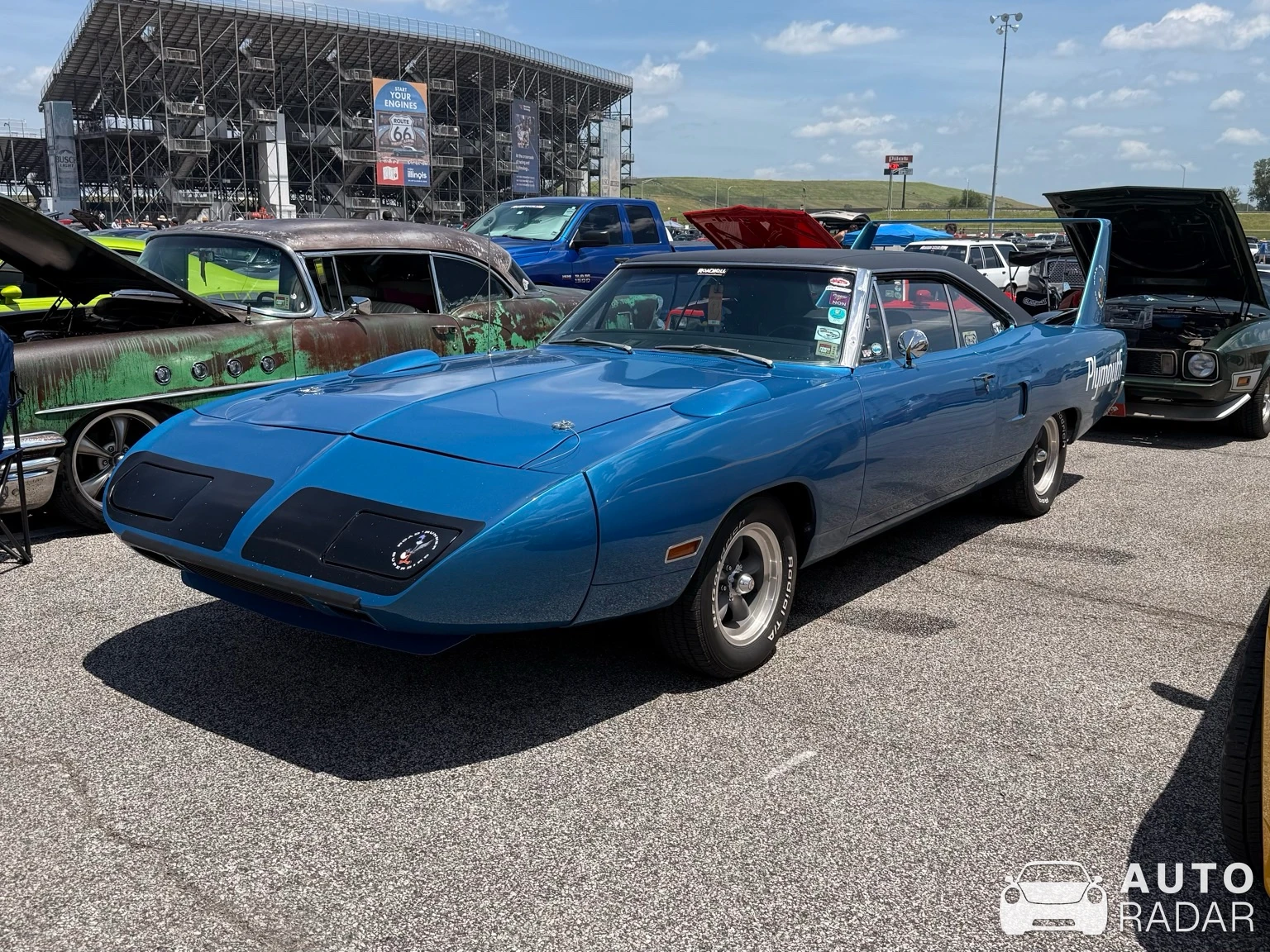 Plymouth Superbird spotted in Madison