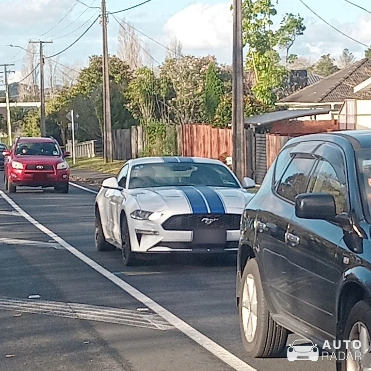 Ford Mustang GT spotted in Auckland