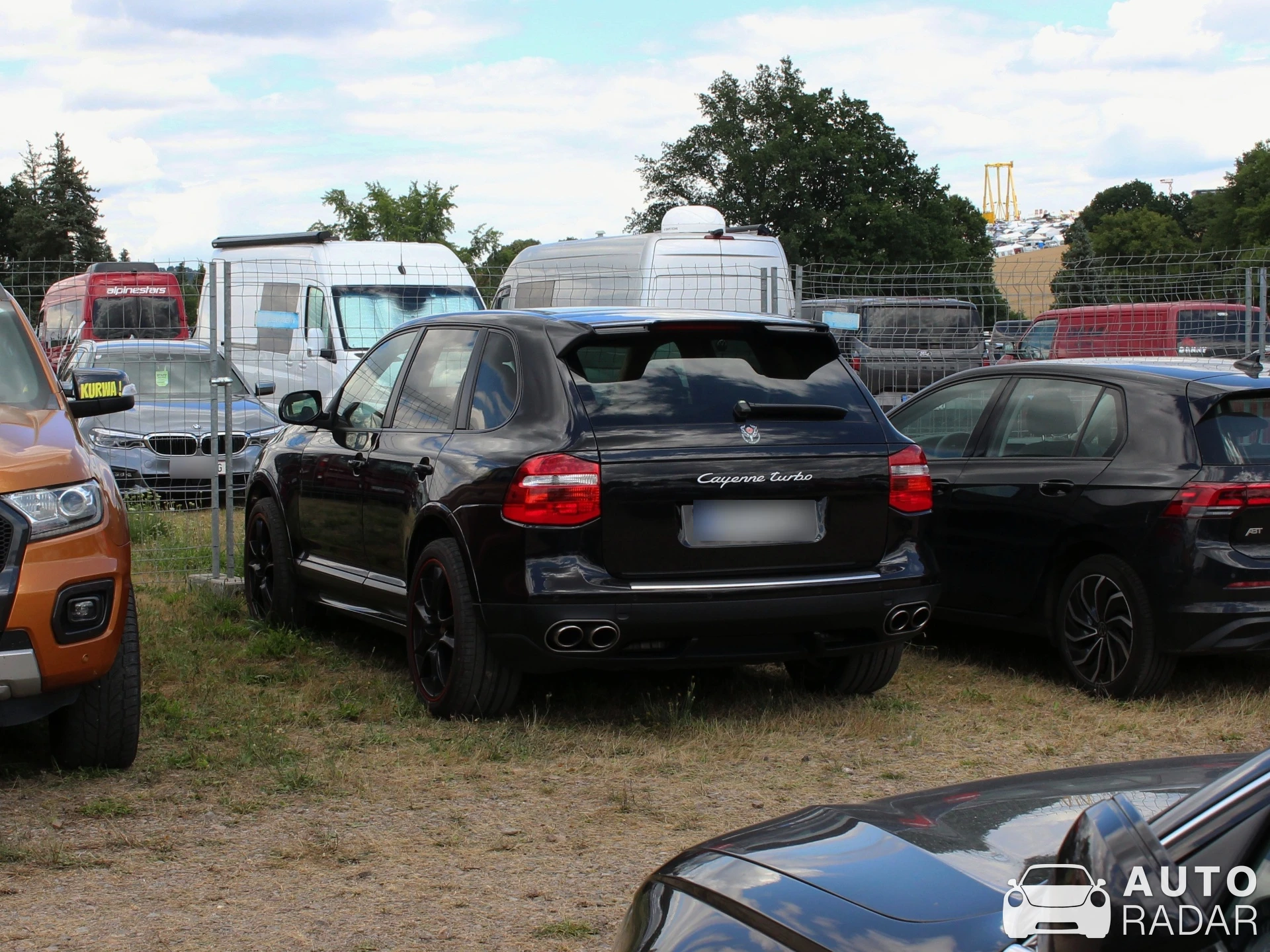 Porsche Cayenne spotted in Oberlungwitz