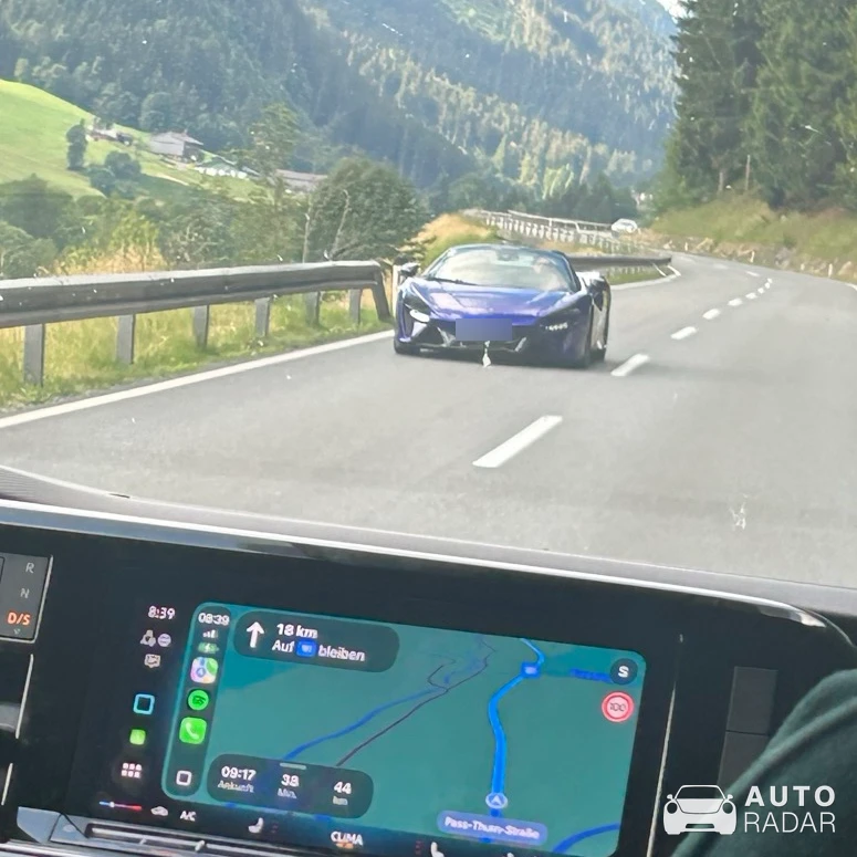 McLaren Artura spotted in Kitzbühel