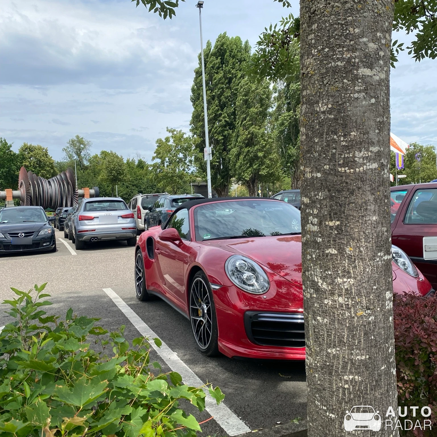 Porsche 991 Turbo S Cabriolet MkI spotted in Hockenheim