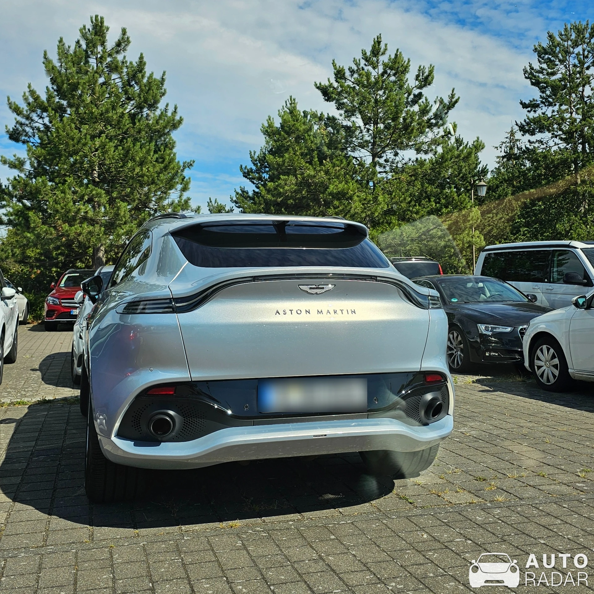 Aston Martin DBX spotted in Rostock