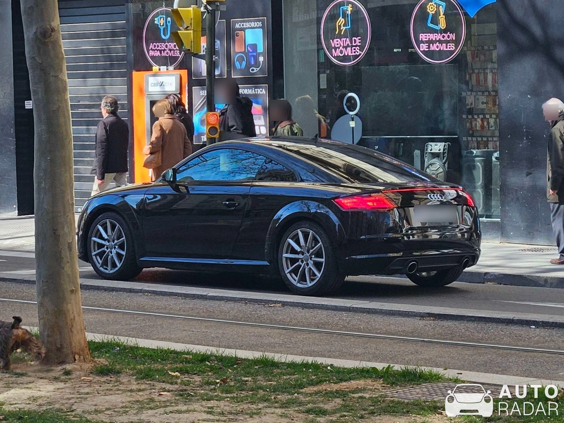 Audi TT 8S spotted in Zaragoza