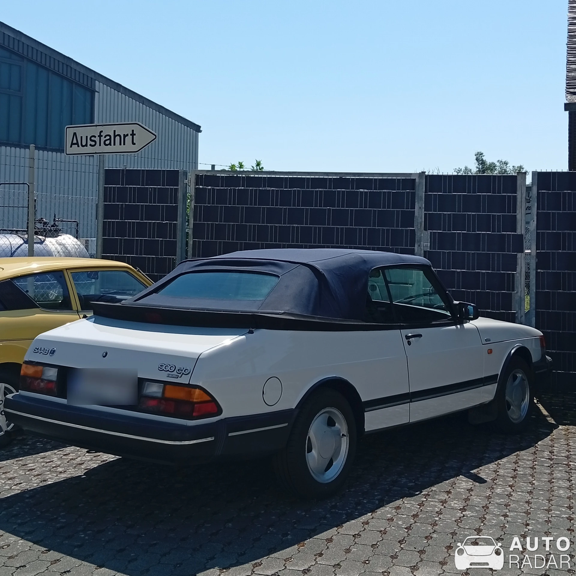 Saab 900 Cabriolet spotted in Solms