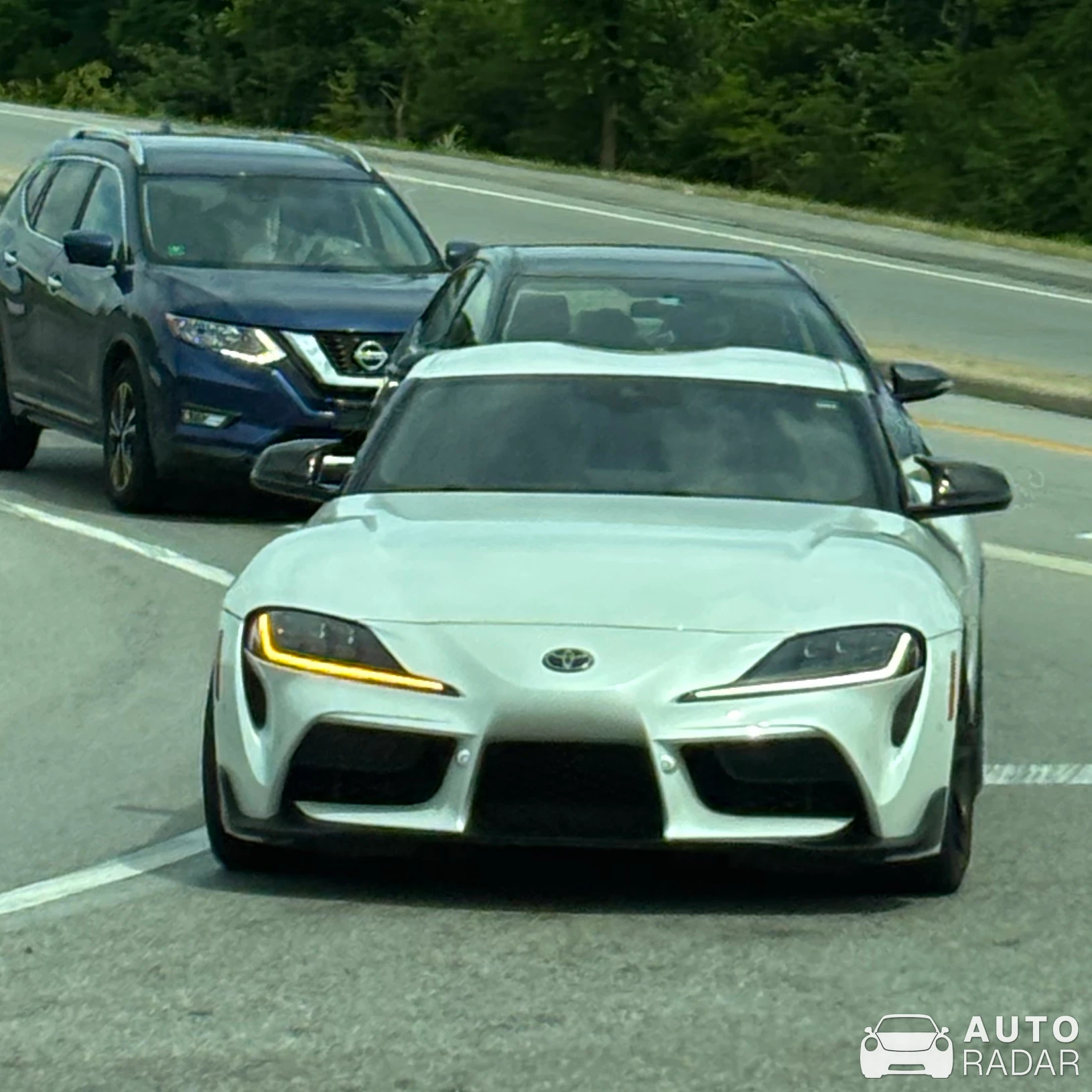Toyota GR Supra A90 spotted in Gahanna