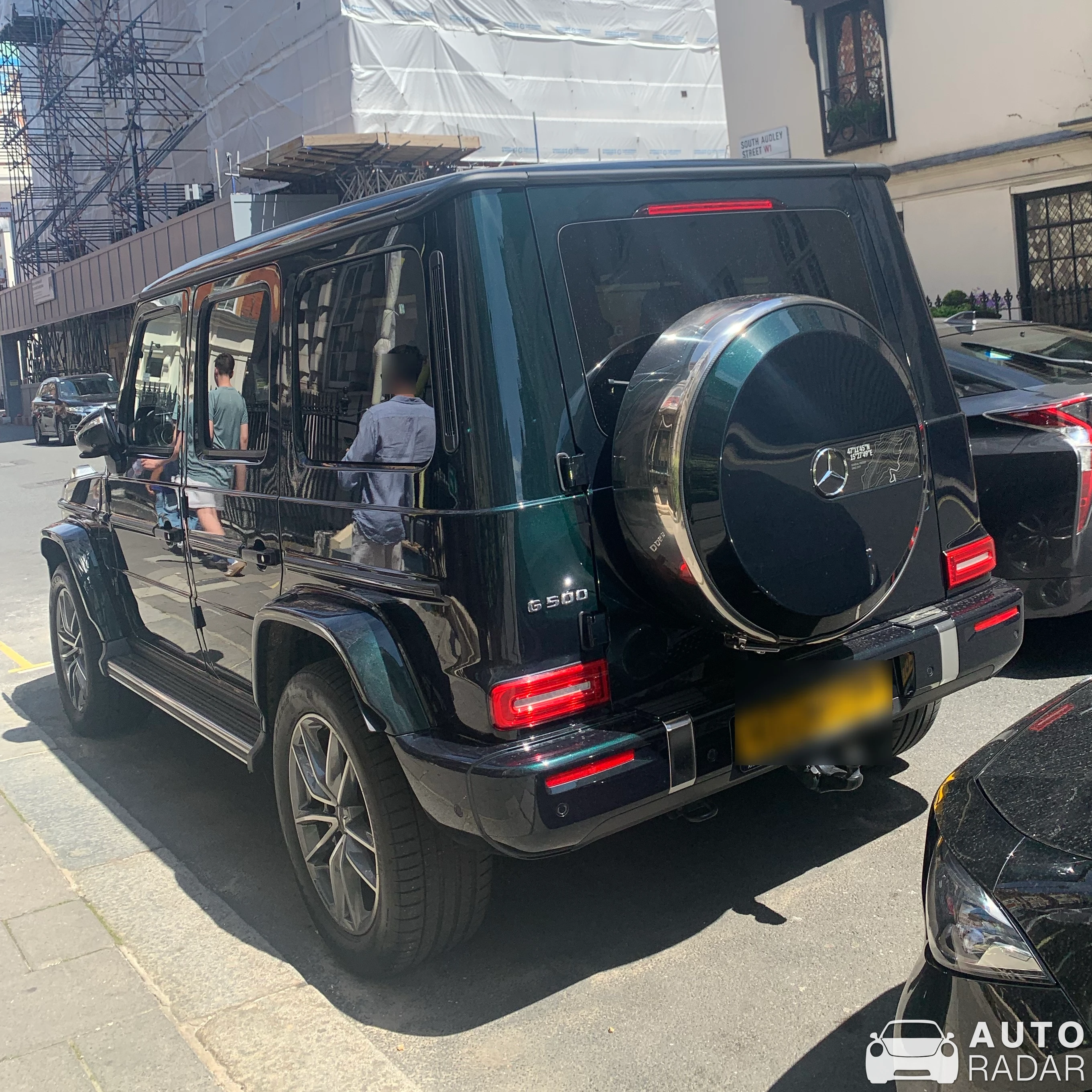 Mercedes-Benz G 500 spotted in London