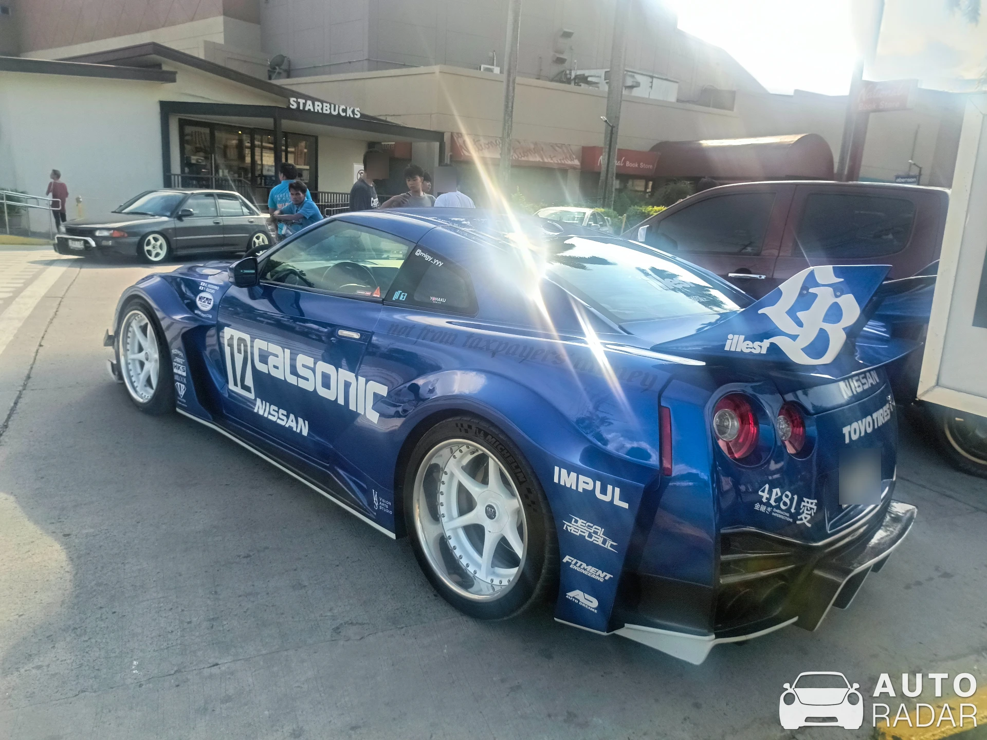 Nissan GT-R R35 Liberty Walk Widebody spotted in Biñan
