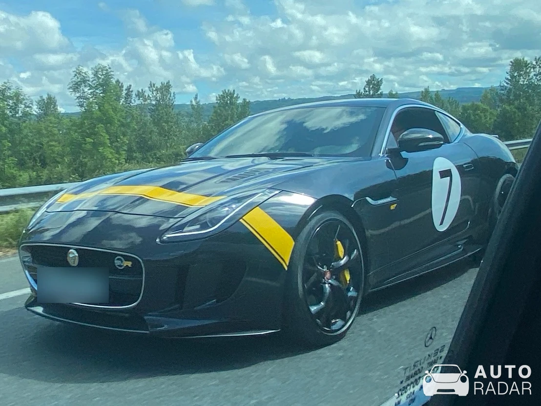 Jaguar F-Type SVR Coupé spotted