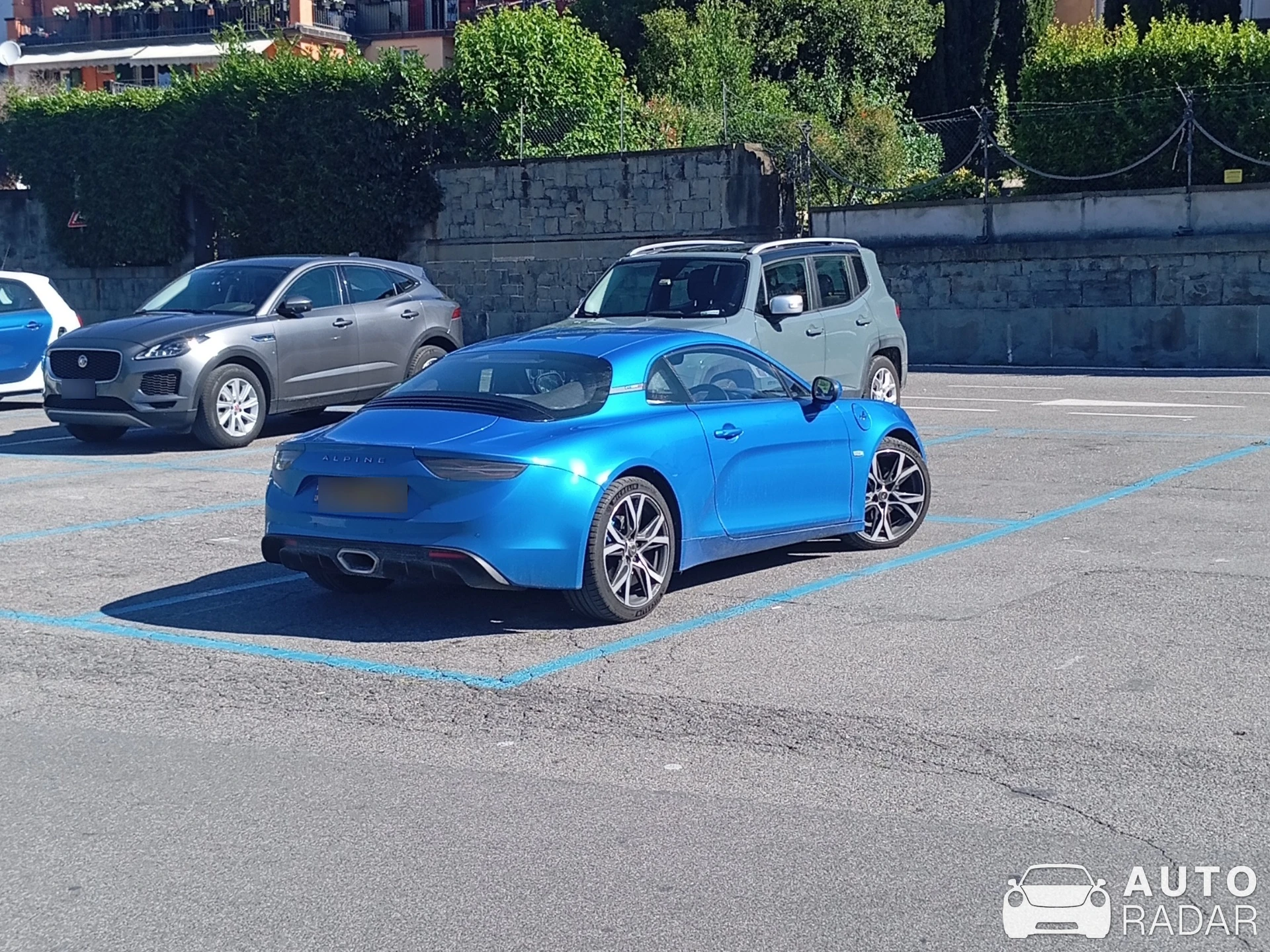 Alpine A110 Première Edition spotted in Paratico