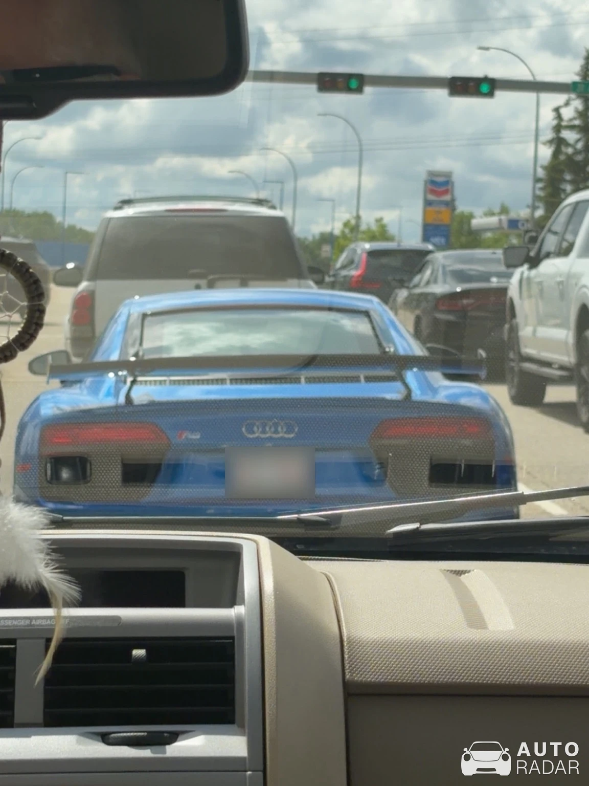 Audi R8 spotted in Edmonton