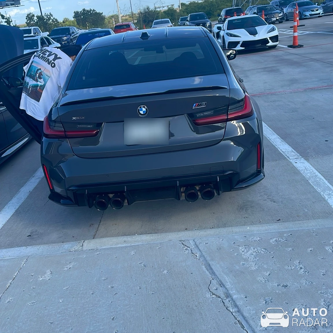 BMW M3 G80 Sedan Competition spotted in Flower Mound