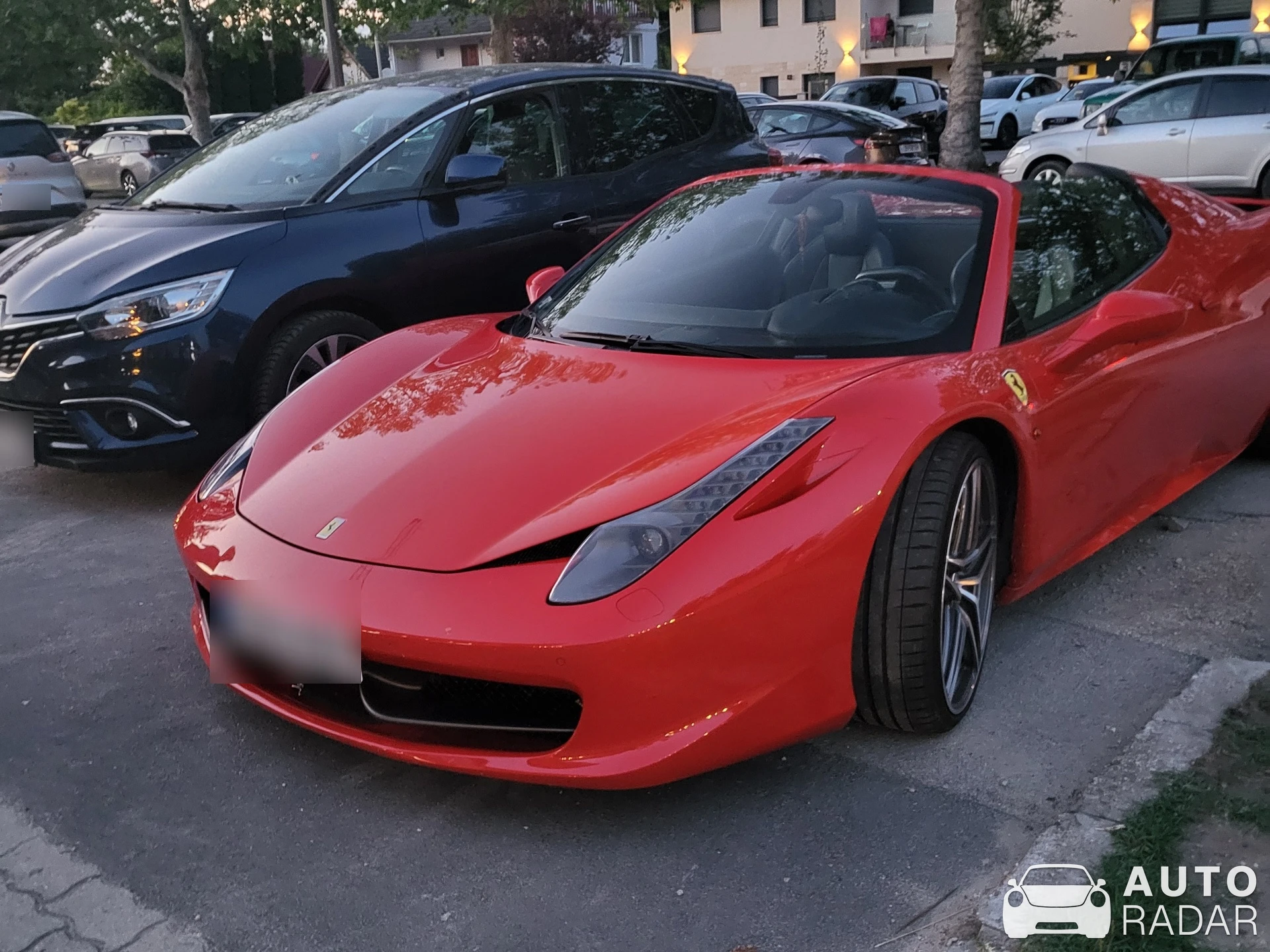 Ferrari 458 Spider spotted in Dörgicse
